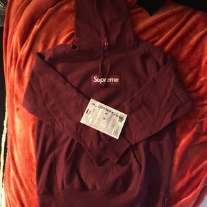 Supreme Burgundy Box Logo FW11 Size Large
